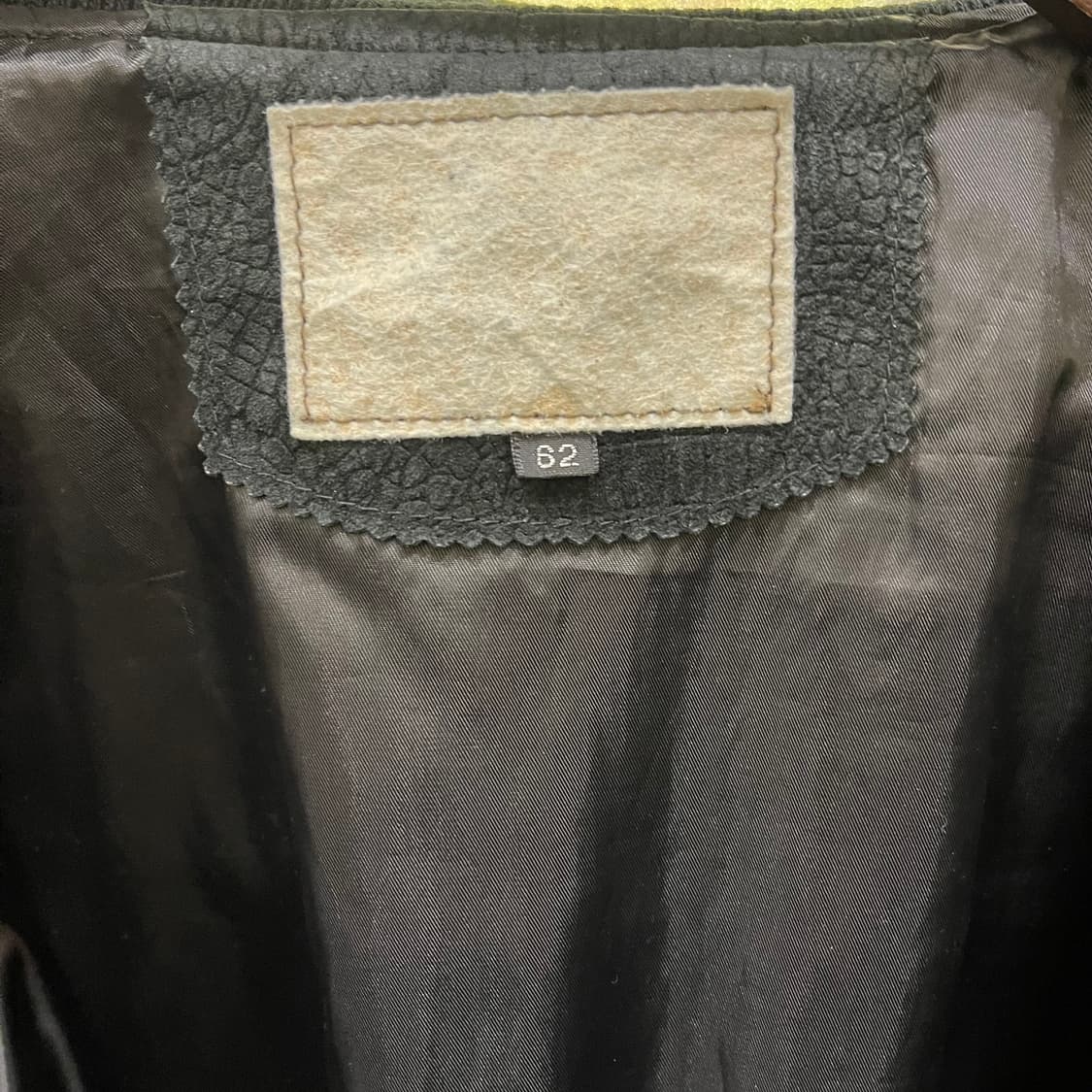 90's 빈티지 레더 블루종 상품이미지5