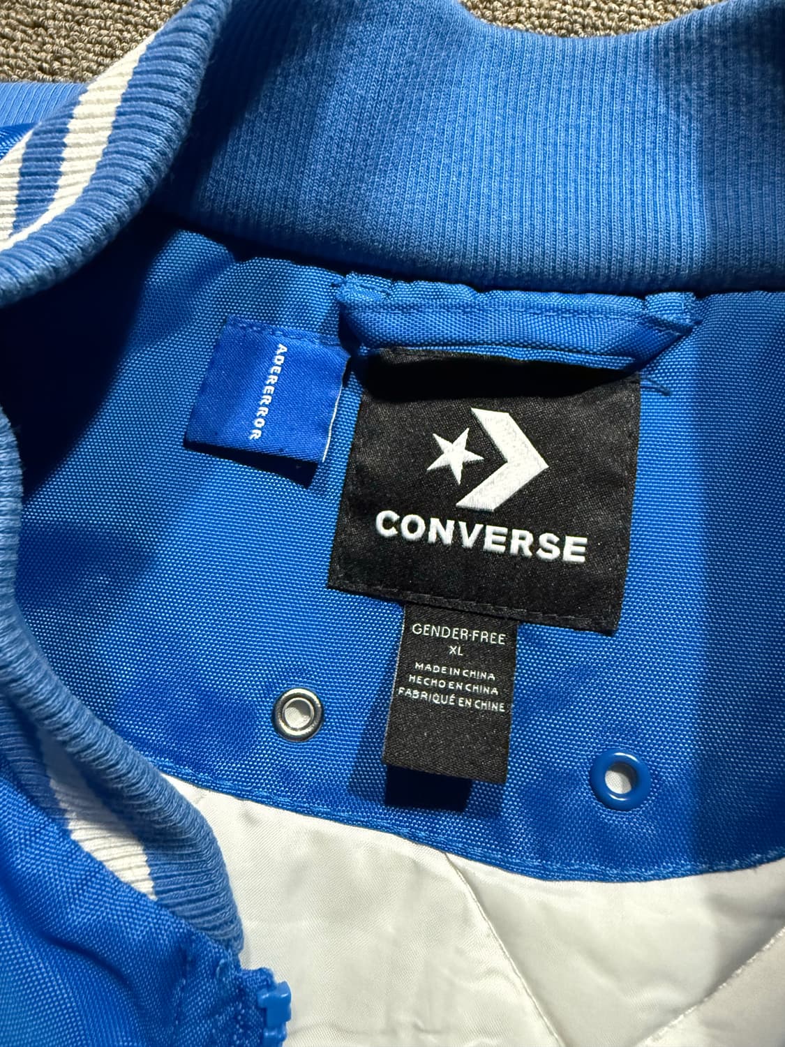 Adererror X Converse 아더에러 컨버스 바시티 자켓 상품이미지4