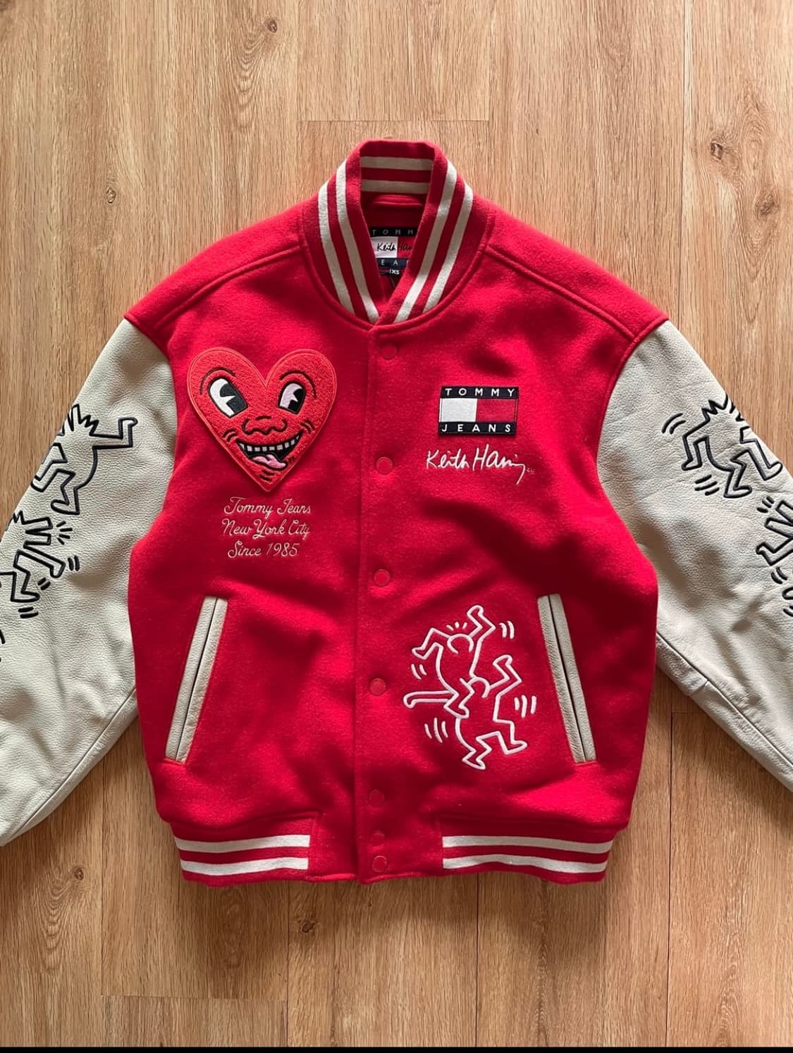 타미진스 X 키스헤링 바시티 상품이미지2