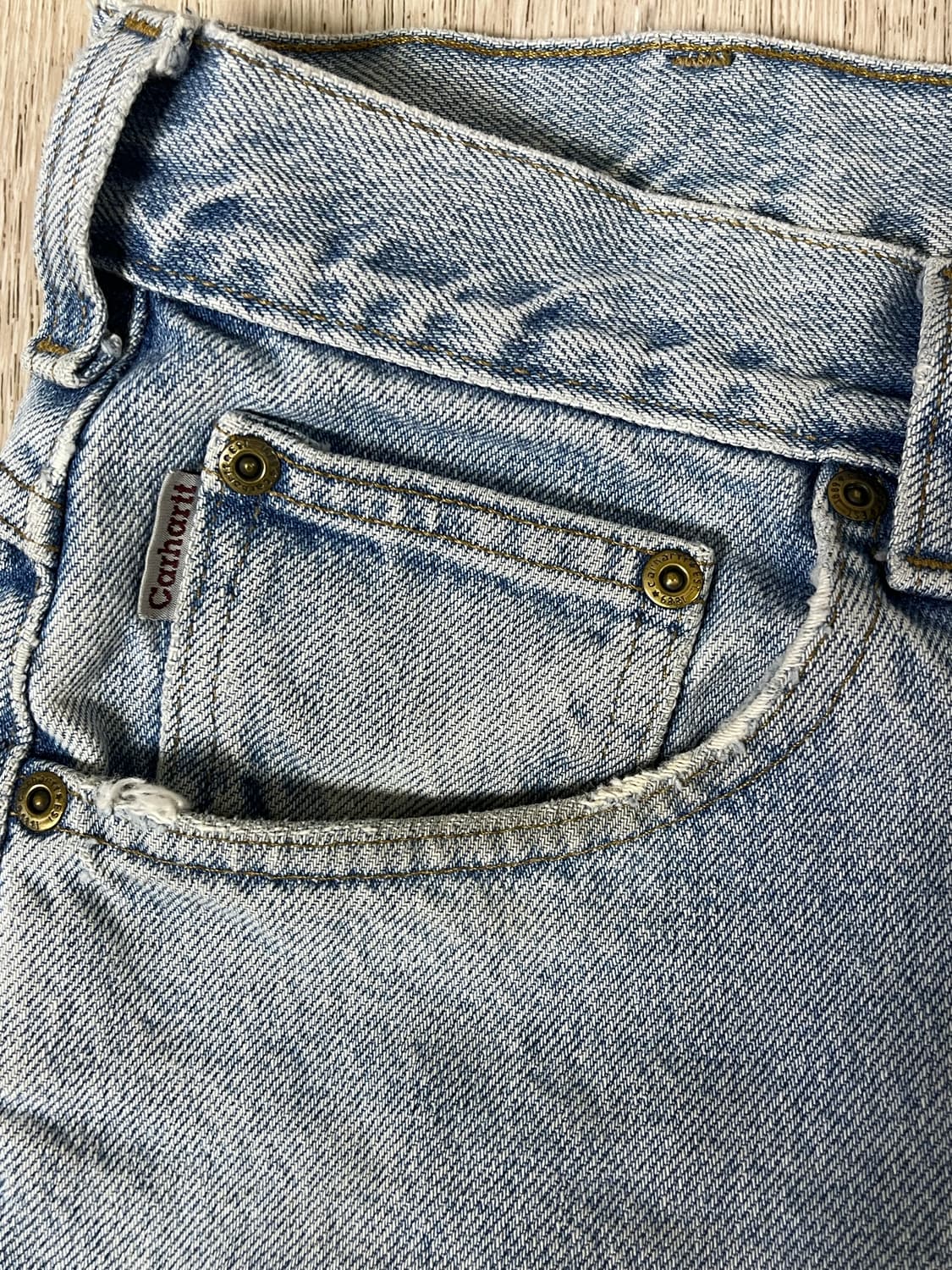 빈티지 칼하트 B160 STT 데님팬츠 40 x 30 상품이미지4