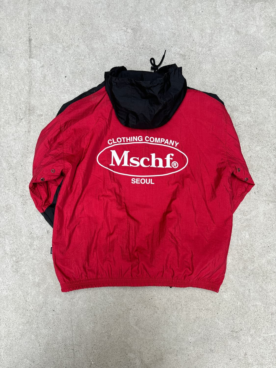 미스치프 배색 바람막이 상품이미지9