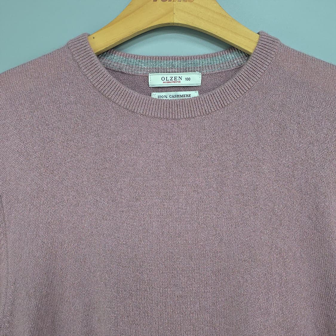 올젠(OLZEN) 캐시미어 100 니트 100 상품이미지2