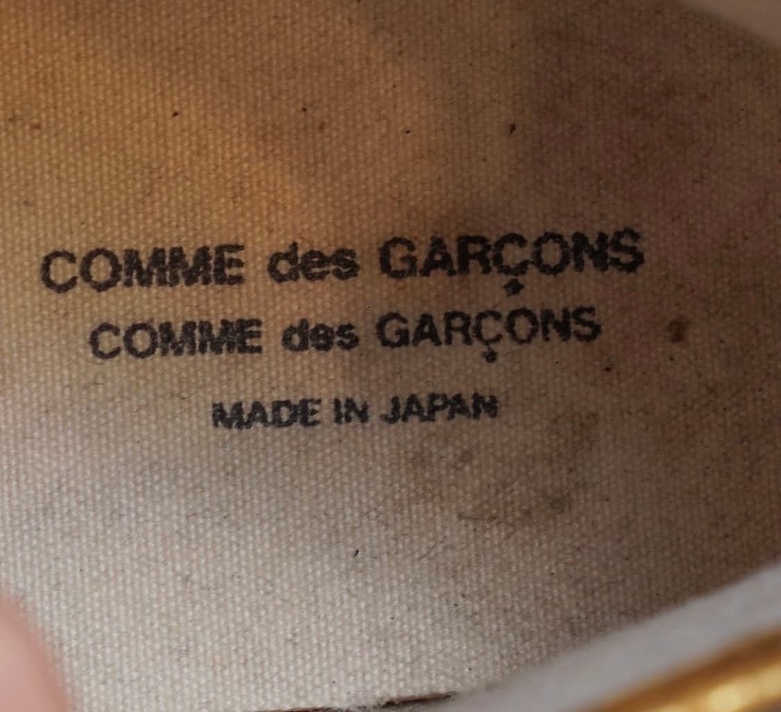 Comme des Garçons 골드 하이탑  상품이미지4