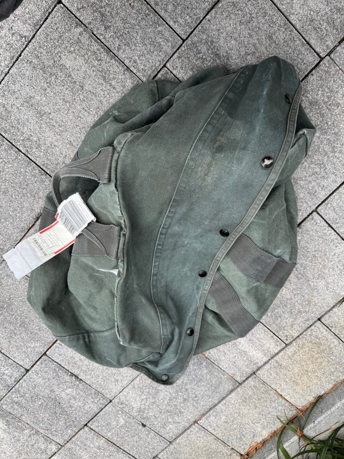 80s-90s US ARMY 미군 더플백 빈티지 상품이미지7