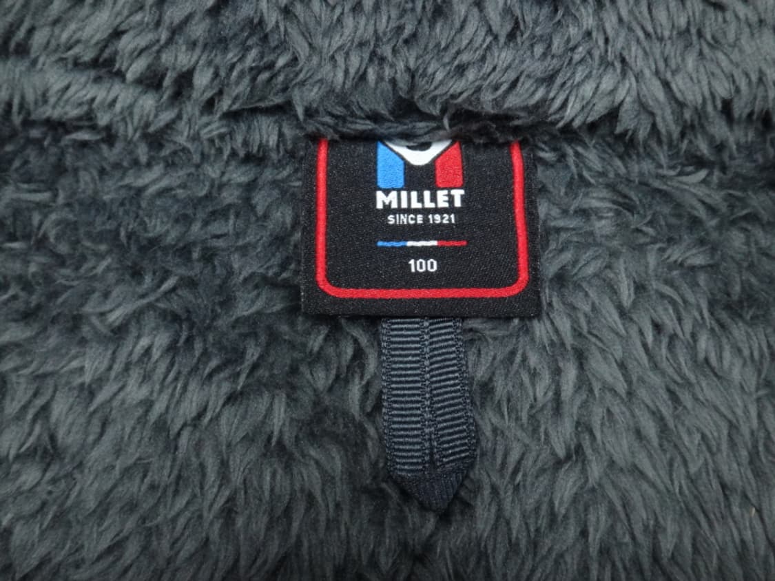 (100) 밀레 MILLET 남성용 빅로고 플리스 자켓 상품이미지9