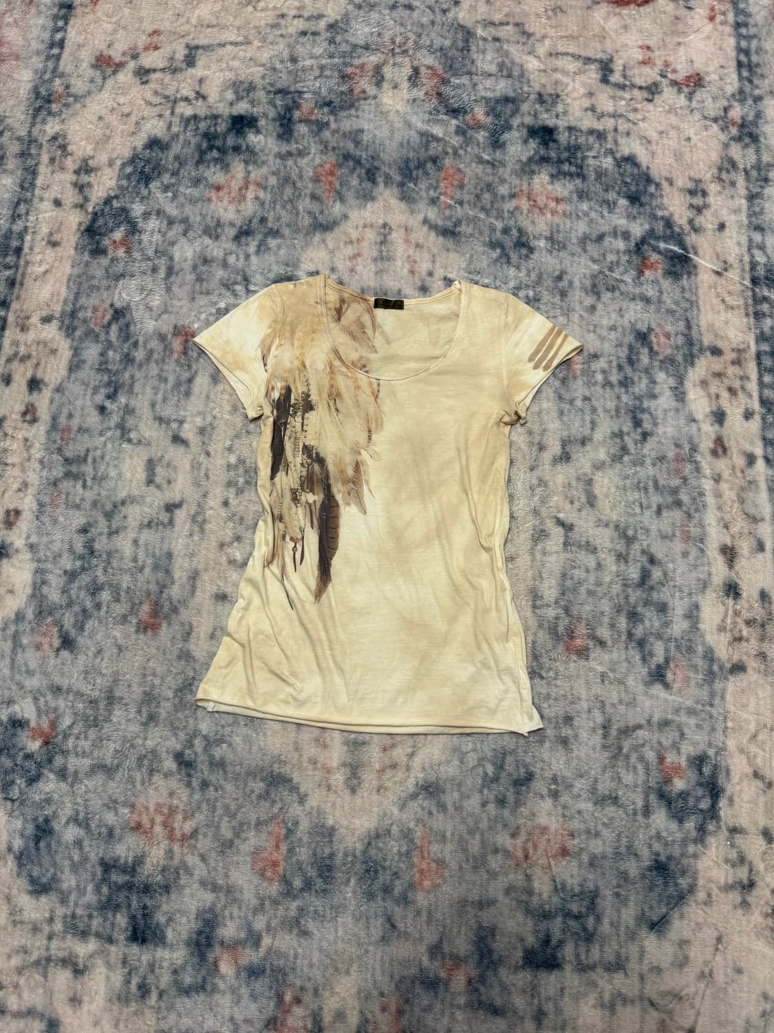 Goa 00s archive feather top    상품이미지1
