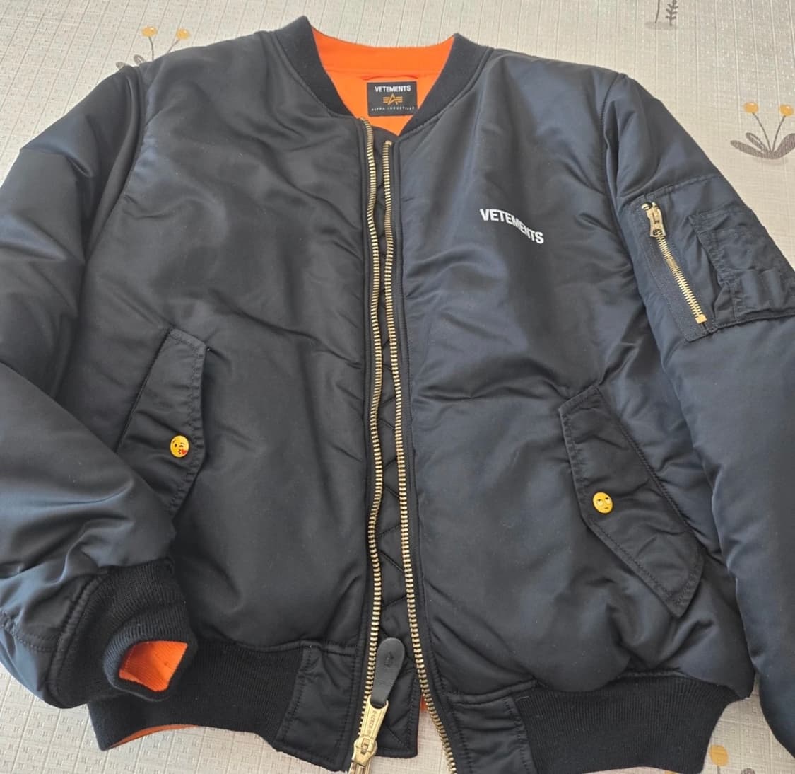 베트멍 알파인더스트리 ma-1 자켓 상품이미지3