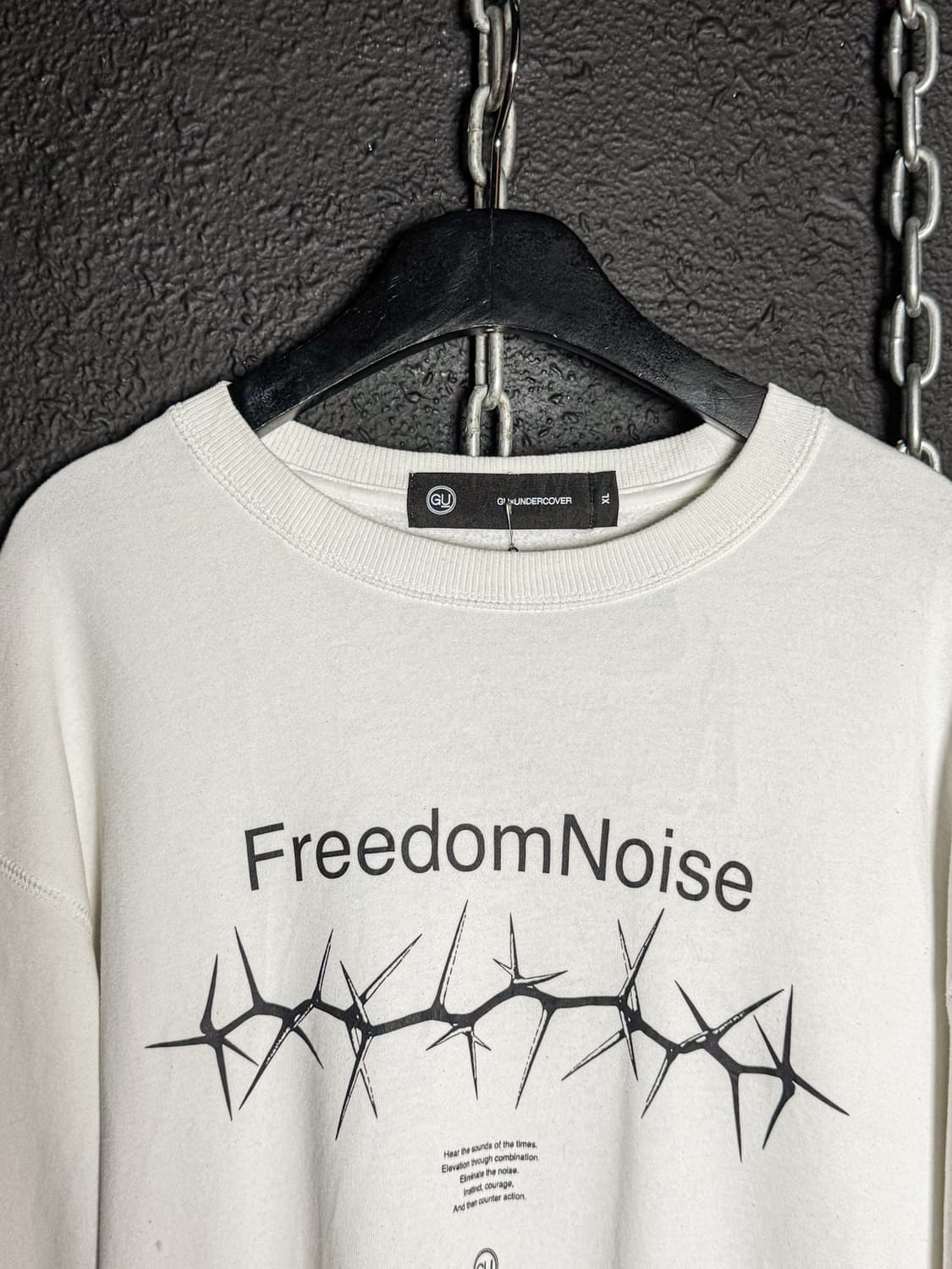 GU × UNDERCOVER – “Freedom Noise” Sweats 상품이미지2