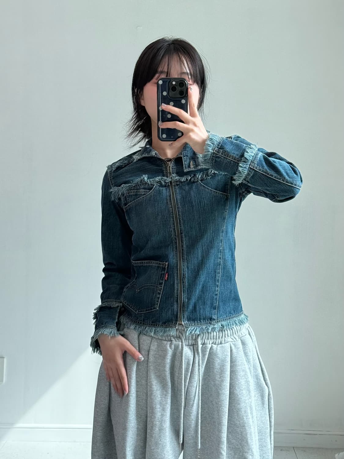 리바이스 데미지 데님 자켓 상품이미지3
