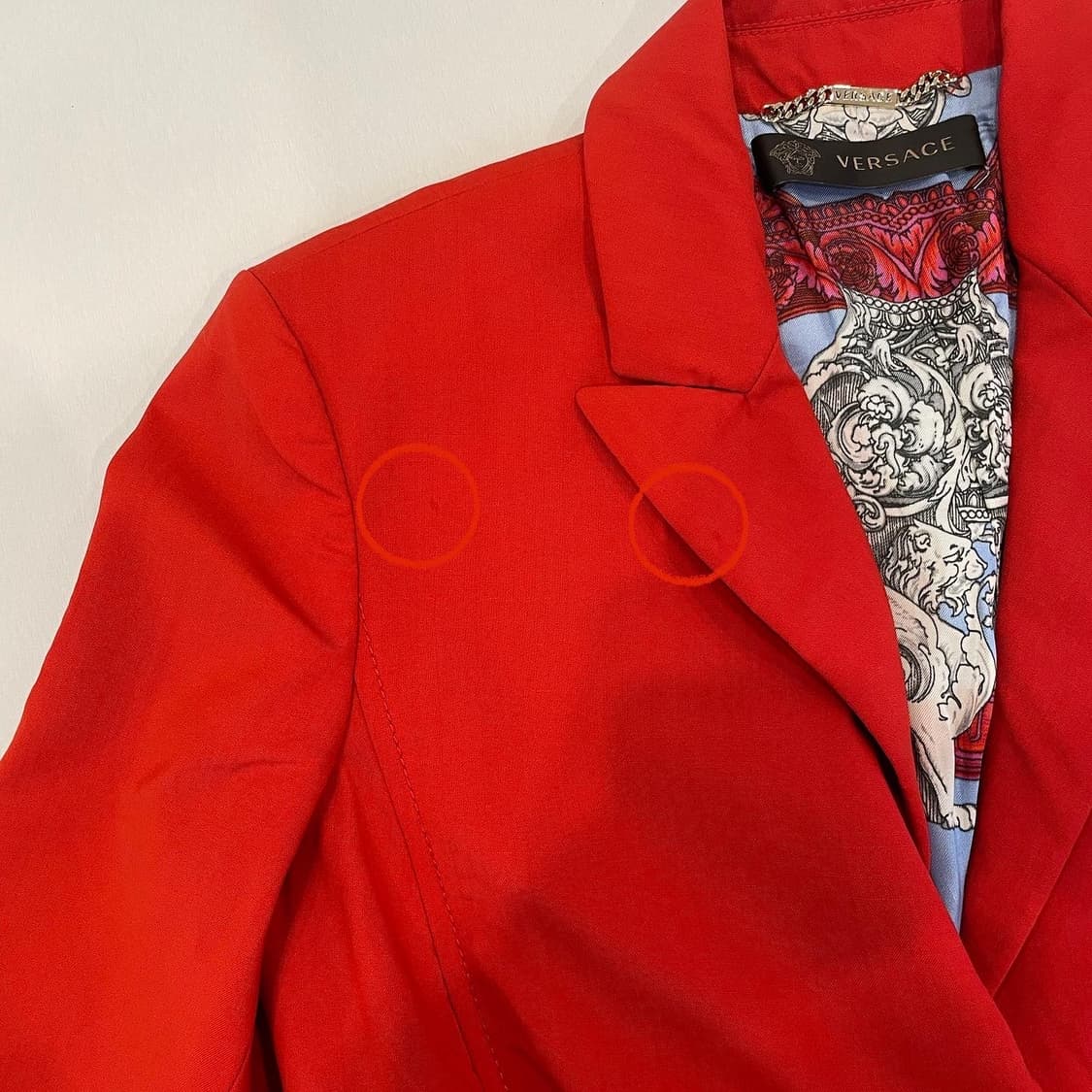 베르사체 2버튼 자켓 블레이저 상품이미지8