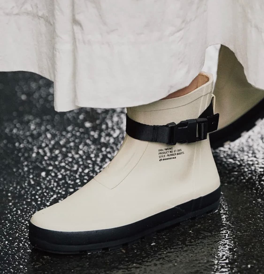 문스타 레인부츠 810s 마르케 모디 화이트 230 상품이미지2