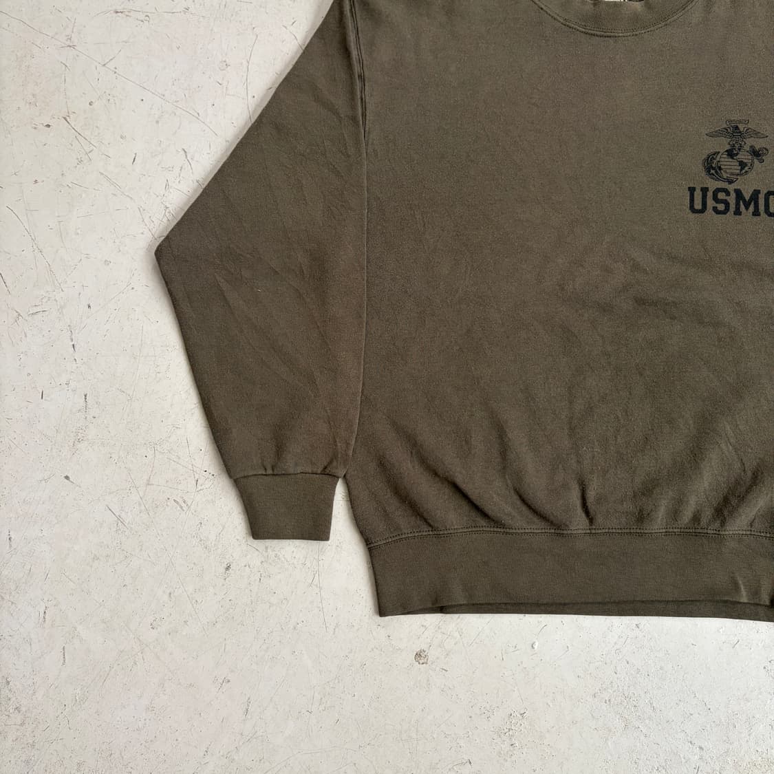 USMC USA OG 미해병 빈티지 스웻셔츠 M 상품이미지3