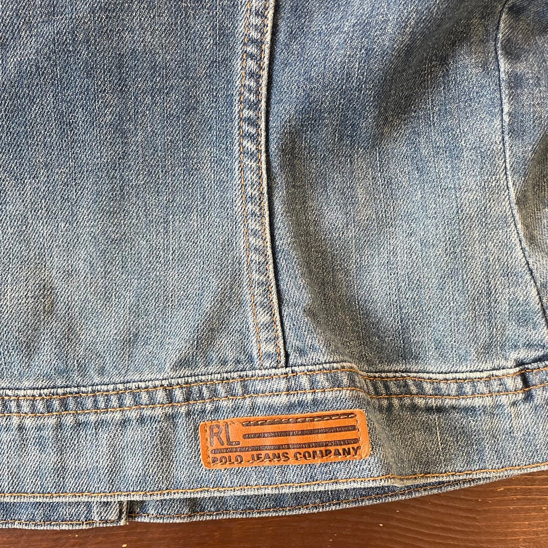 폴로 국내 두산 정품 여성 여자 데님 자켓 상품이미지8