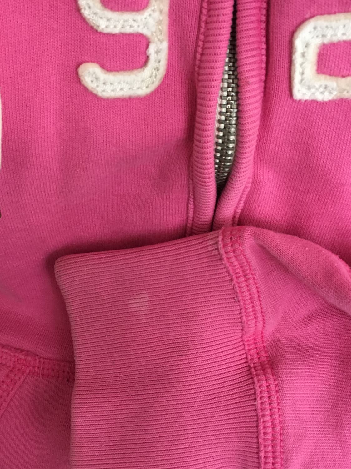 아베크롬비 y2k 핑크 후드집업 상품이미지4