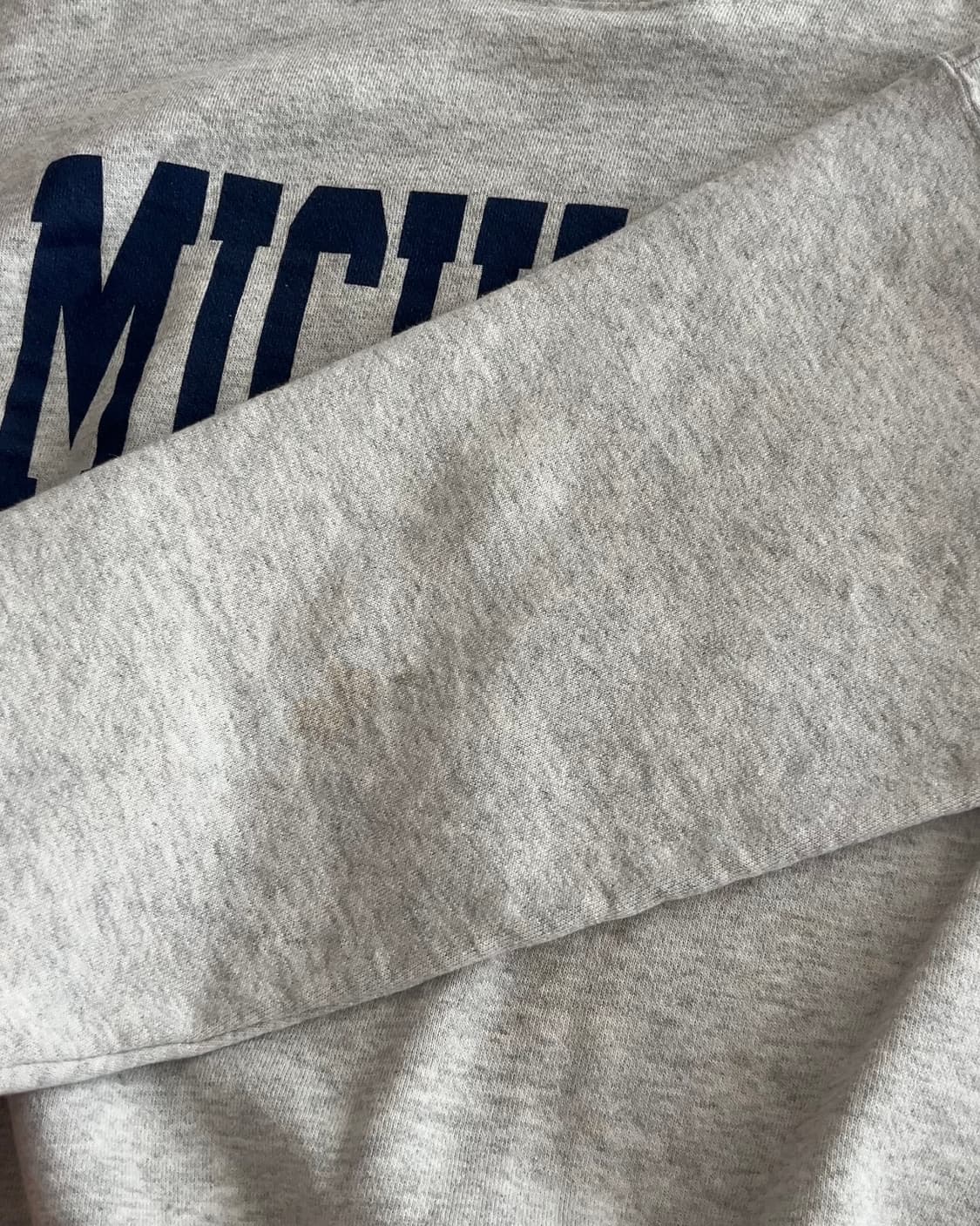 90s USA 빈티지 미시간 레터링 스웻셔츠 L 상품이미지5