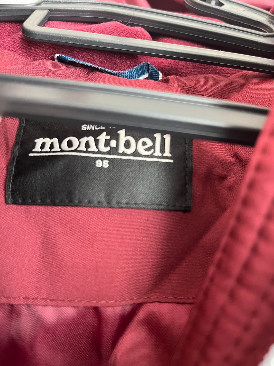 몽벨 여성용 후드 패딩 버건디 [95] 상품이미지5