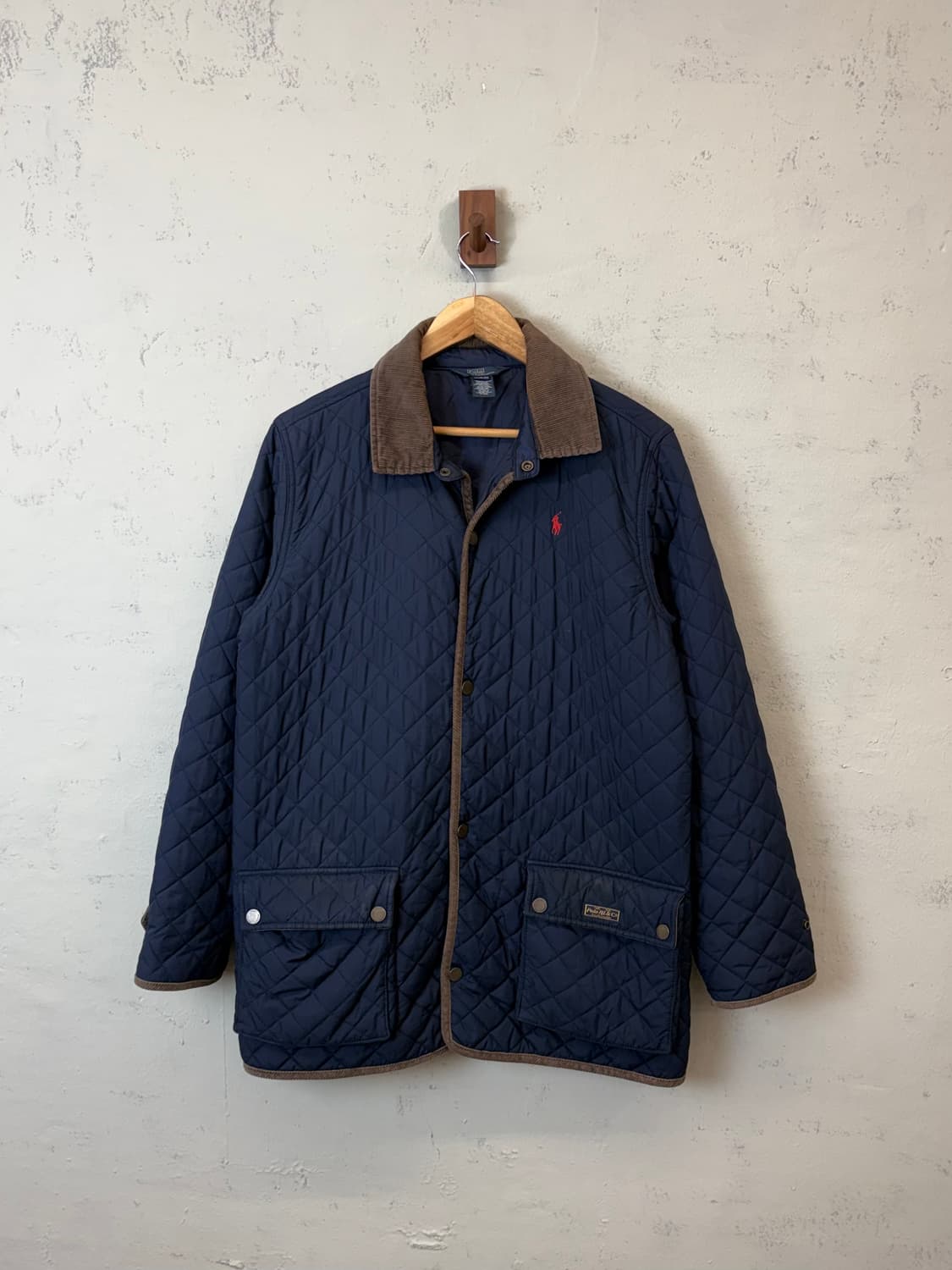 폴로랄프로렌 보이즈 네이비 퀼팅 자켓 상품이미지1