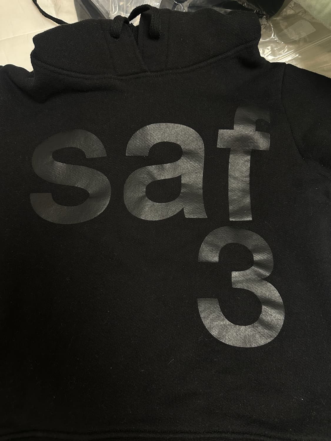 사파리스팟 1/2 베이직 후드 블랙 사이즈2 상품이미지1