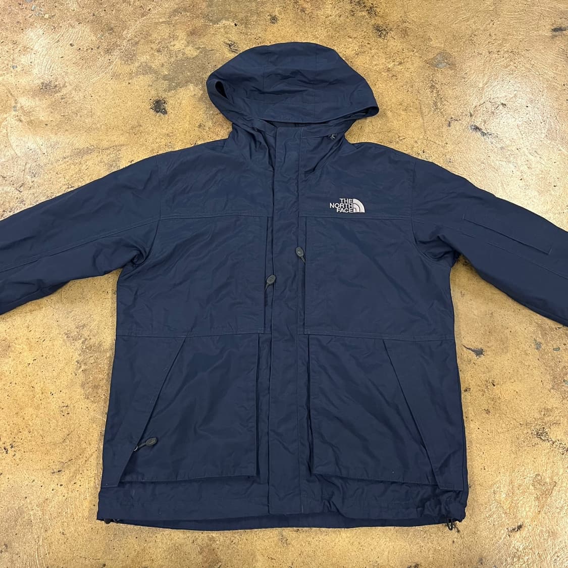 [정품/S] 노스페이스 네이비색 후드 바람막이 b18 상품이미지3
