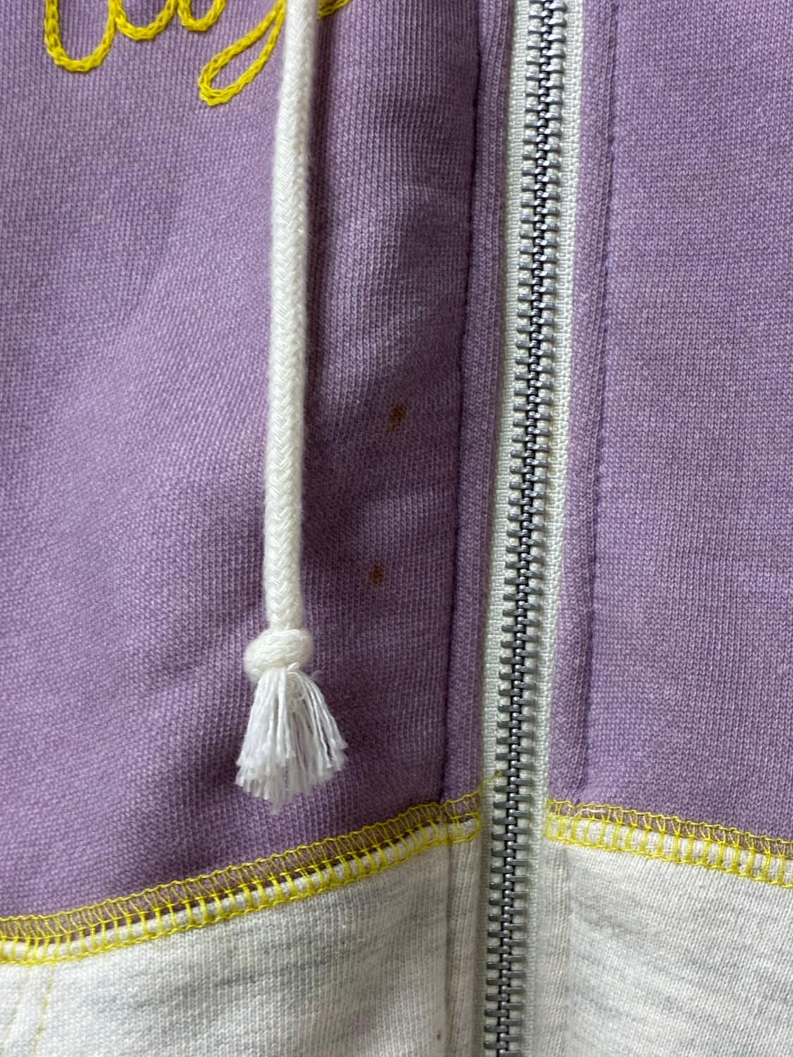 더뮤지엄비지터 후드 집업 화이트 상품이미지4