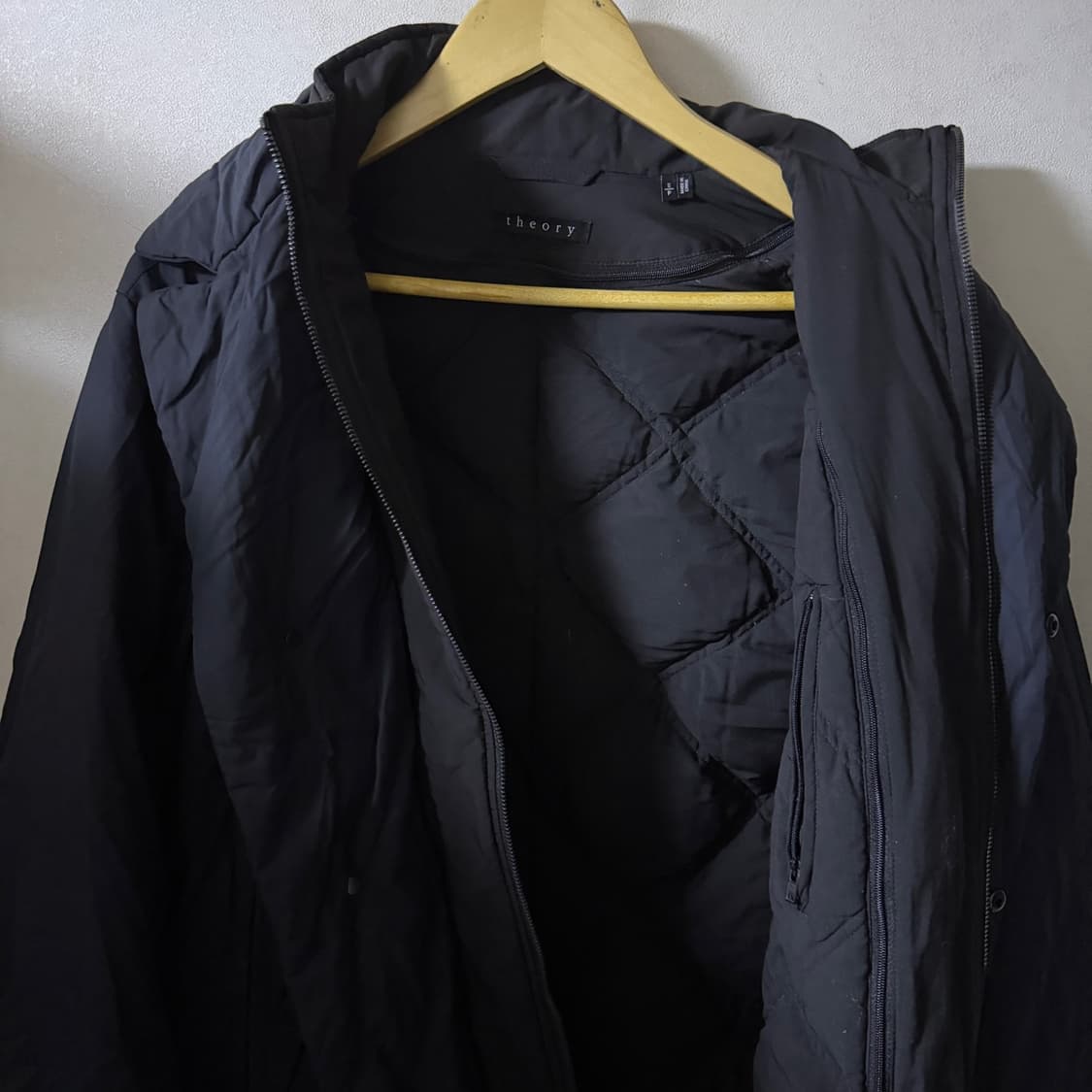 띠어리 남성 다운 코트 네이비 S (남성 100-슬림 105) 상품이미지7