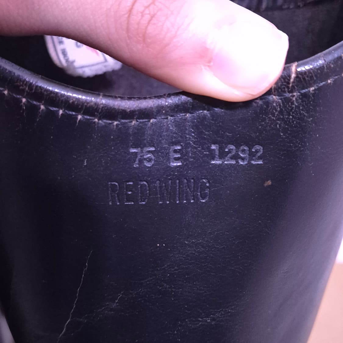 [250-255] 90s 레드윙 페코스 부츠 7.5 E 상품이미지5
