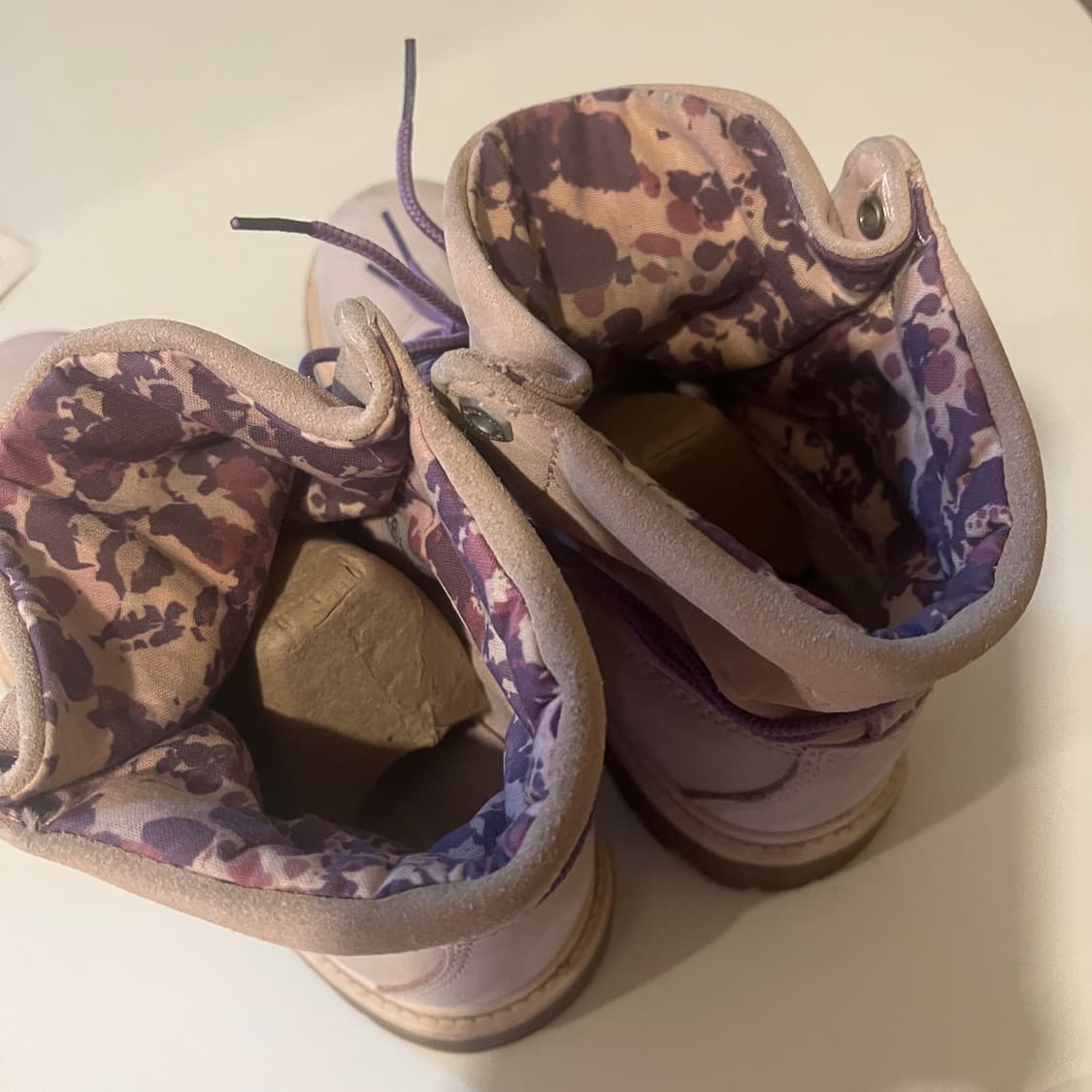 팀버랜드 롤탑 부츠 베이지 핑크 상품이미지8