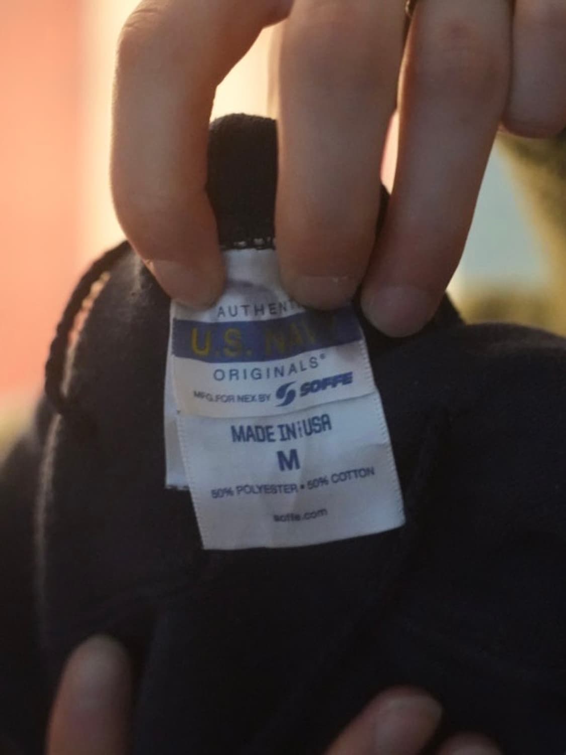 US NAVY HOODIE (M) 상품이미지3