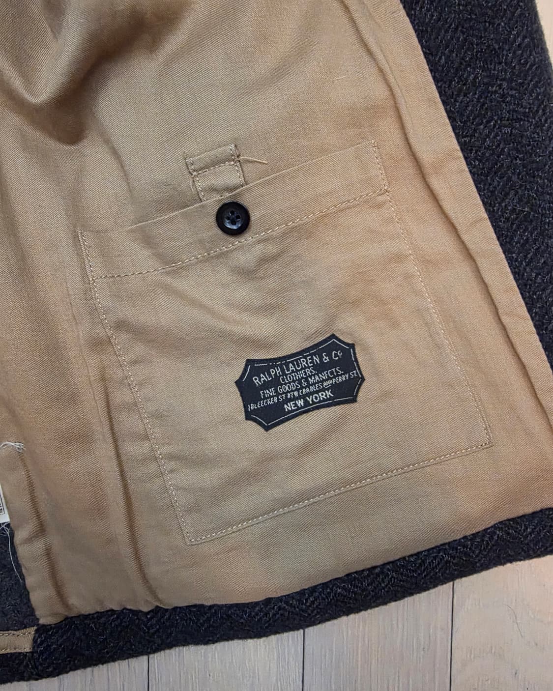 폴로랄프로렌 울100% 헤링본 XL 자켓 블레이저 상품이미지7