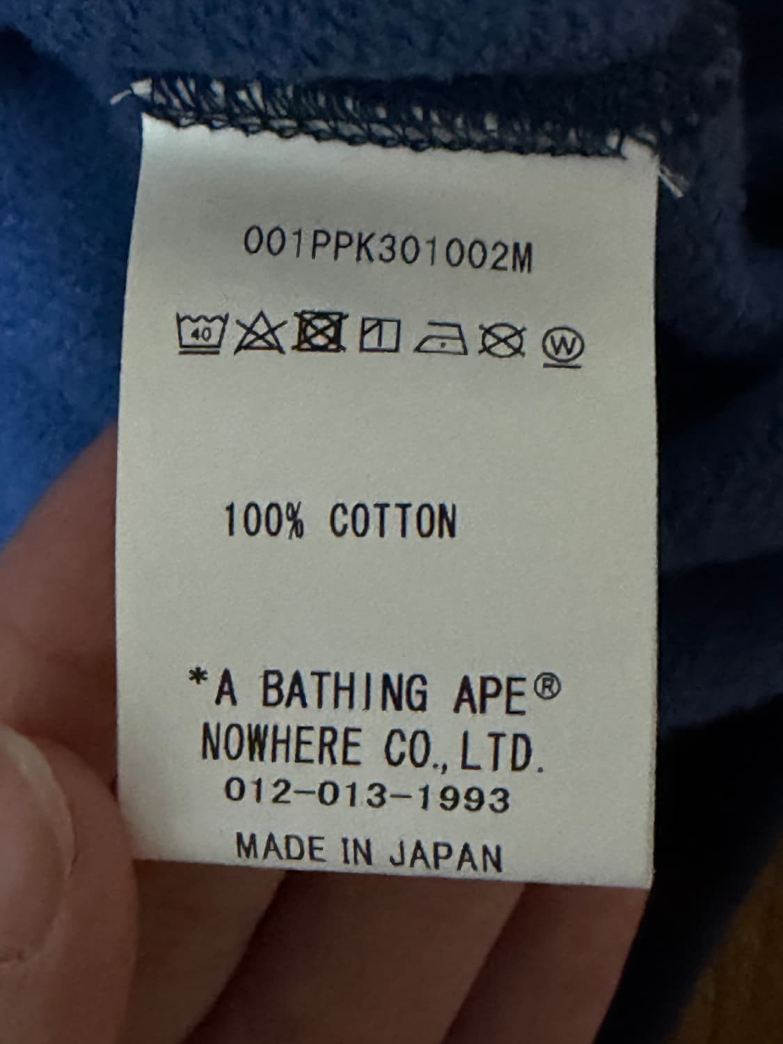 베이프 카모 샤크 후드티 청계 네이비 L 상품이미지6