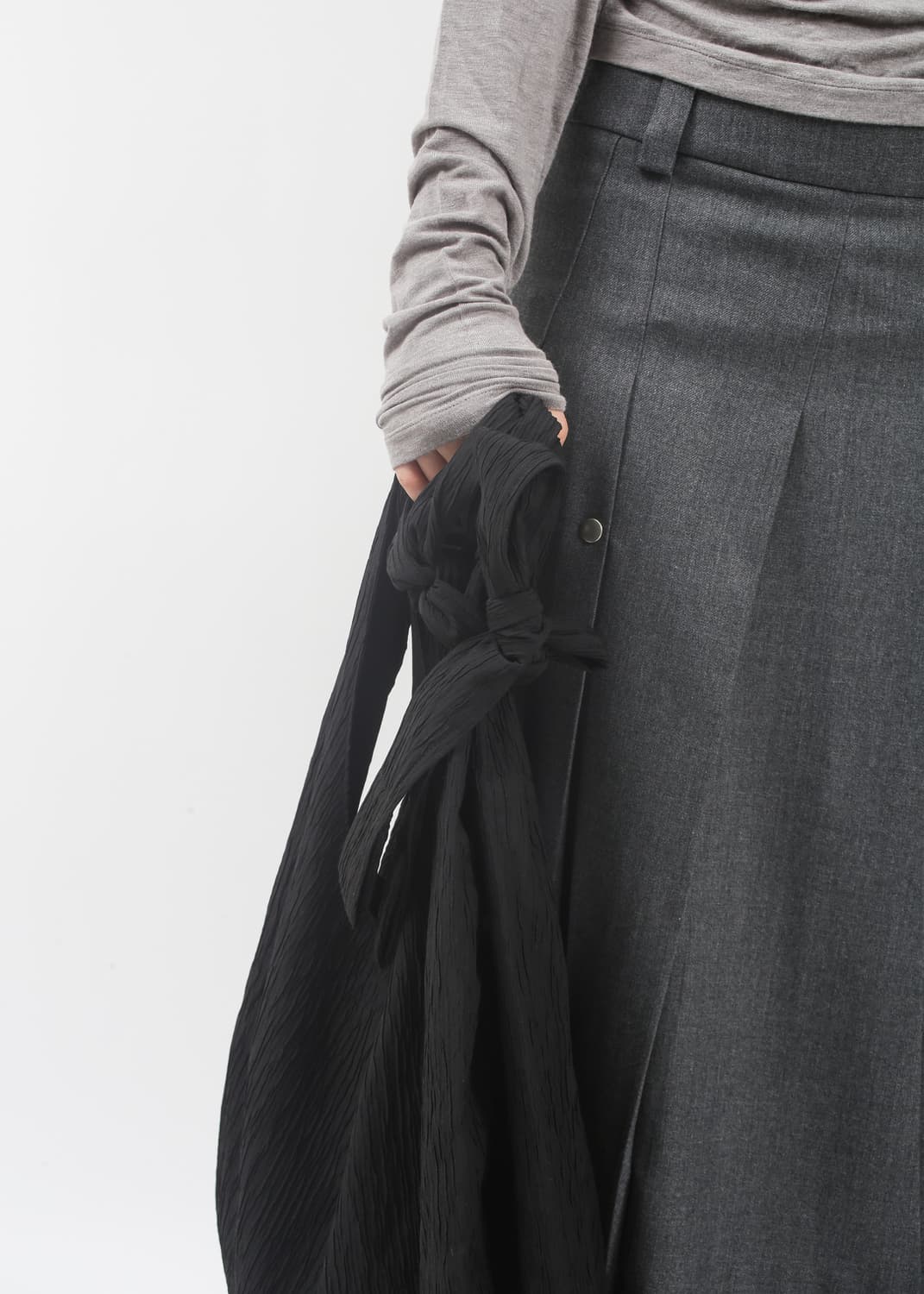 러드 크링클 백 블랙 상품이미지6