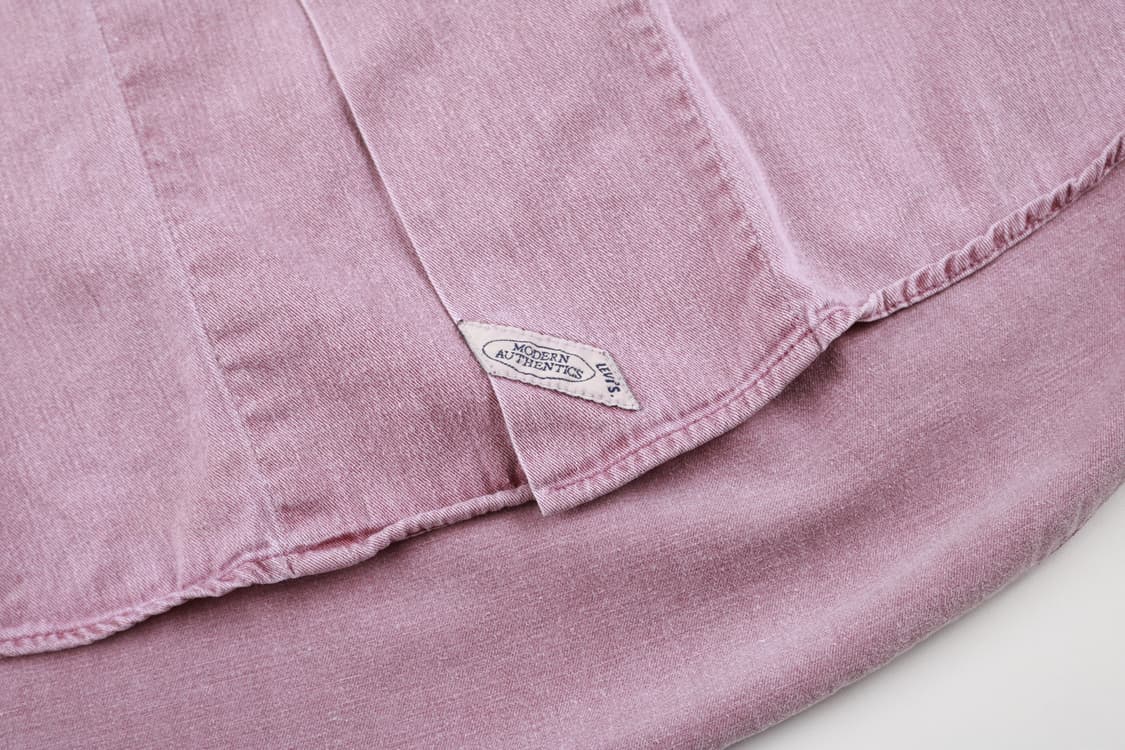 [M] 90's 리바이스 워싱 데님셔츠 상품이미지2