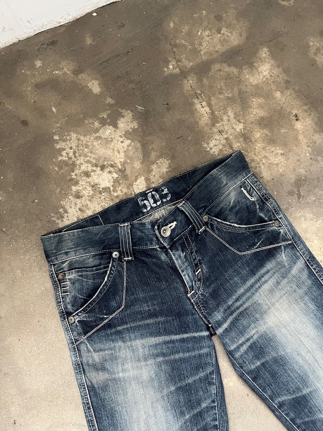 Edwin(japan made) 로우라이즈 부츠컷 데님 팬츠  상품이미지2