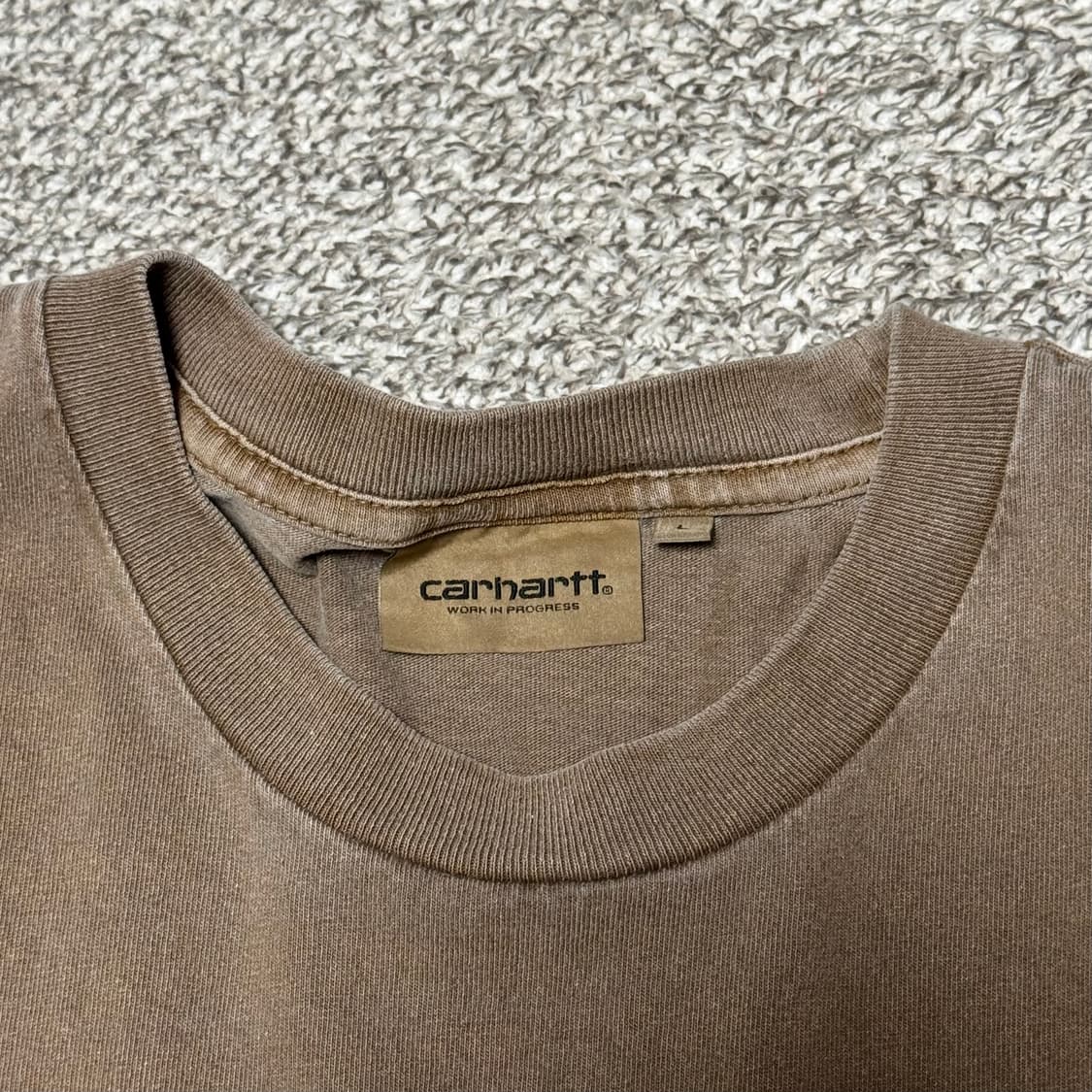 [L] 칼하트 윕 더스터 스크립트 반팔 럼버 상품이미지4