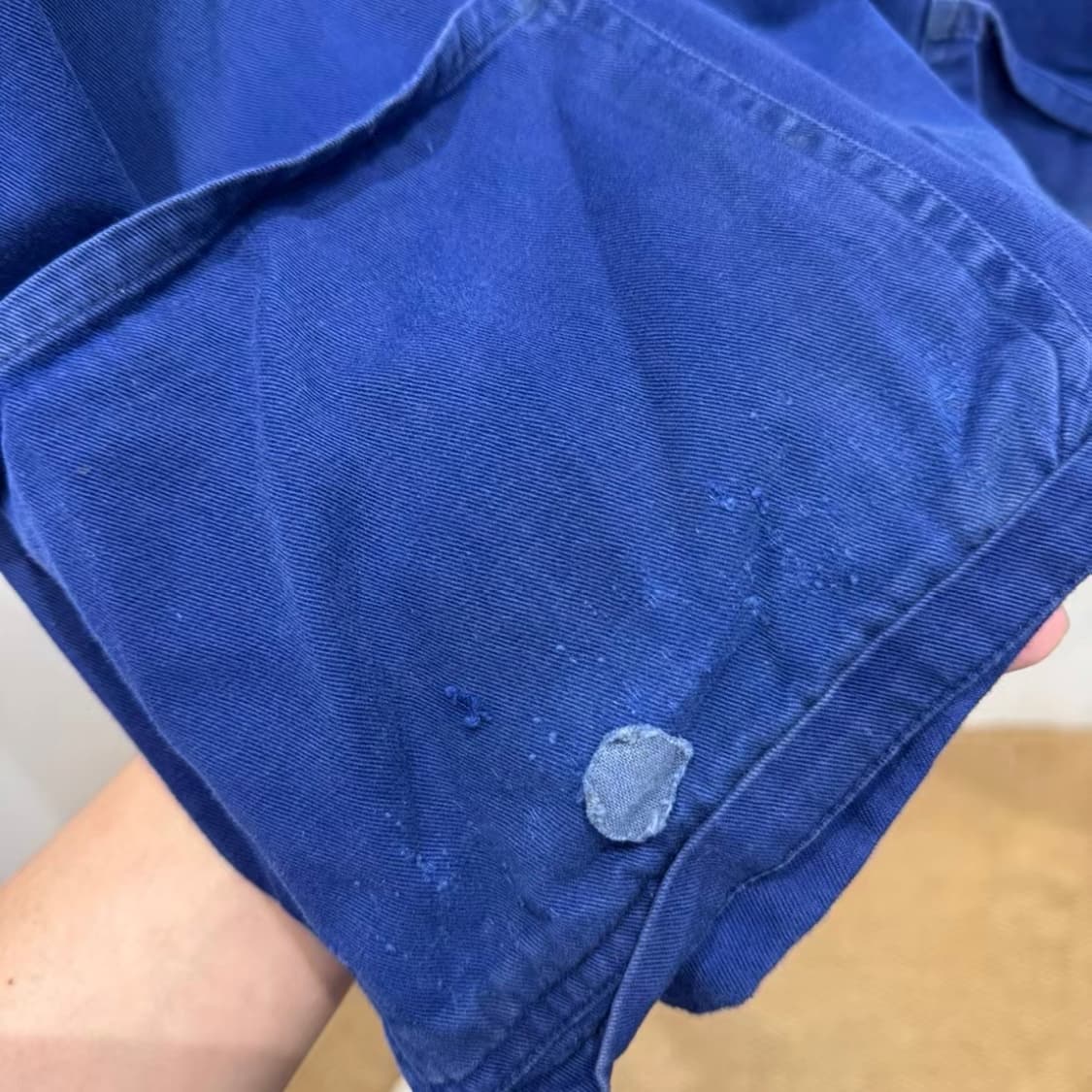 50s-80s 프렌치 워크자켓 (선 페이드 / 박시 크롭핏) 상품이미지3