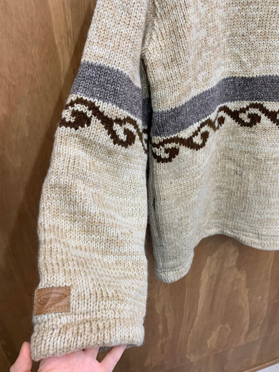 빈티지 헤비울 코위찬 상품이미지5