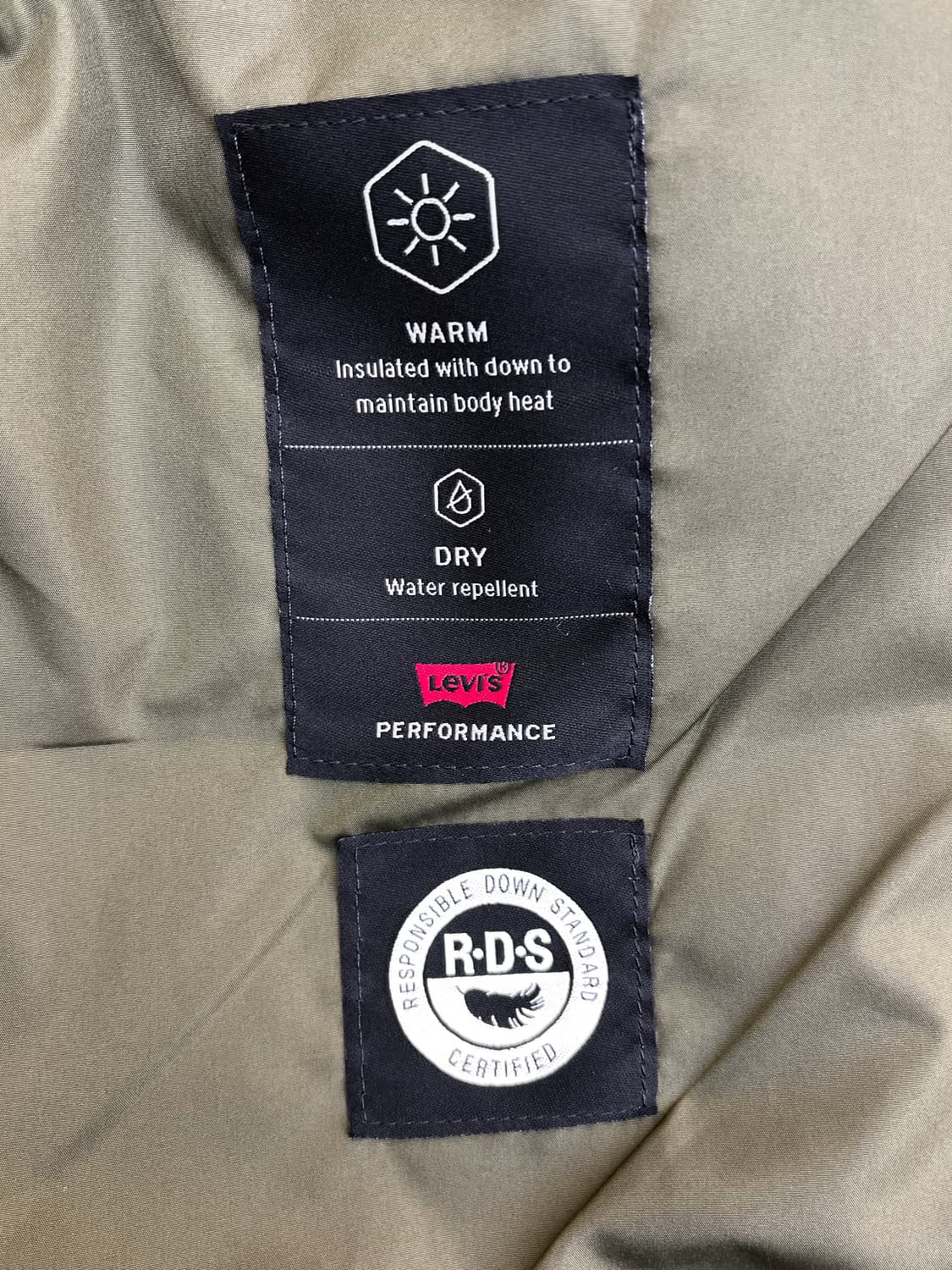 리바이스 리얼트리 카모 다운자켓 상품이미지9