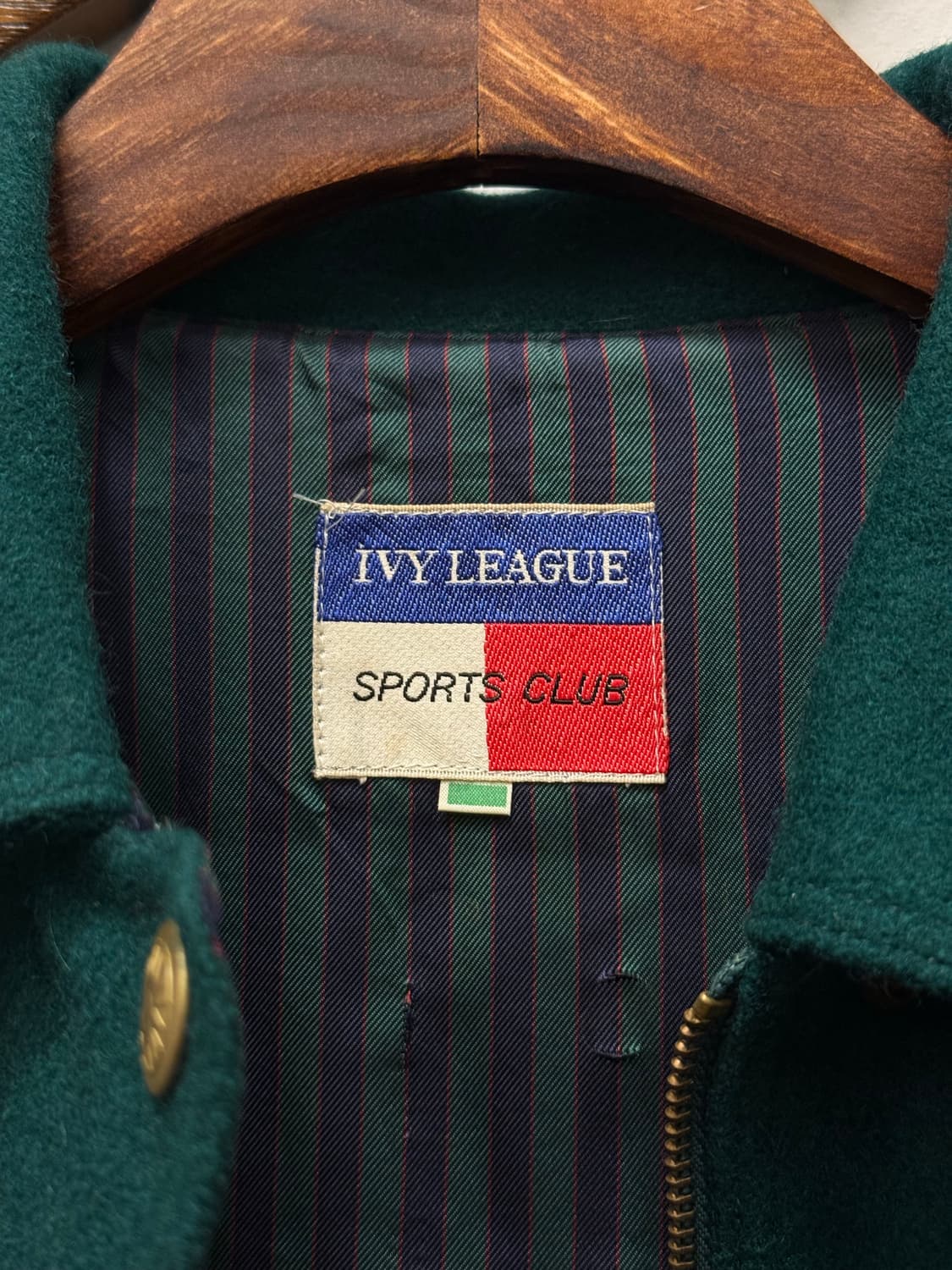 77) IVY LEAGUE Wool-Nylon Varsity Jacket 상품이미지7