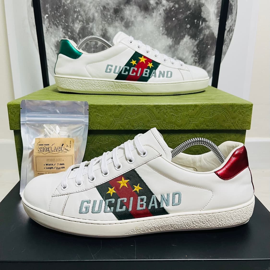 정품 9) 구찌 밴드 에이스 스니커즈 275~280 상품이미지1