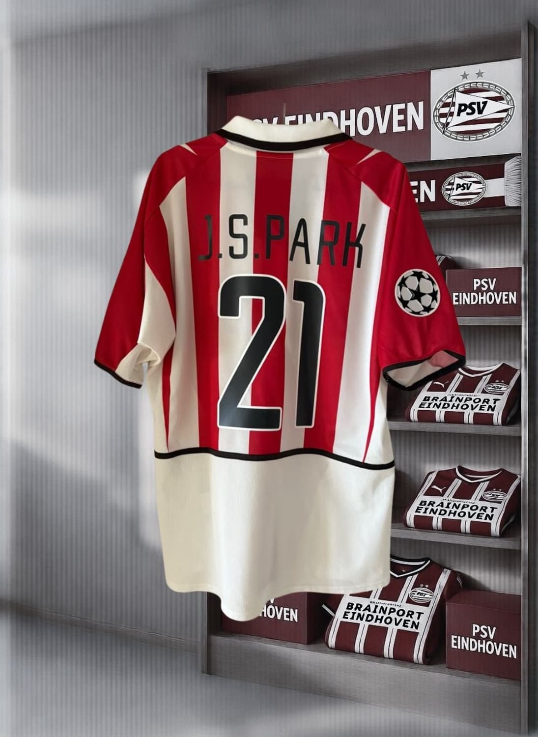 02-04 PSV 아인트호벤 홈 박지성 유니폼 정품 상품이미지1