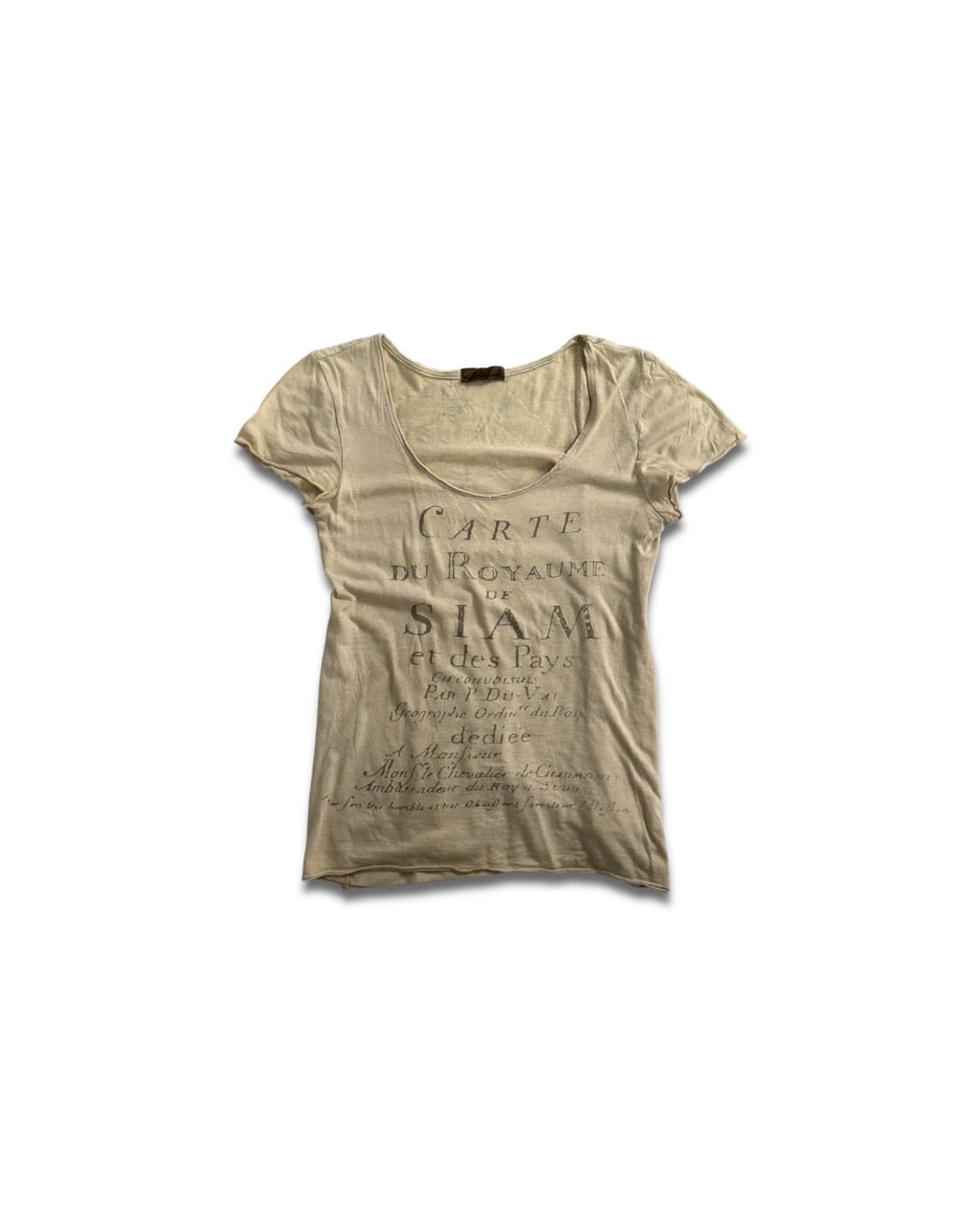 vintage map graphic t-shirt 상품이미지1