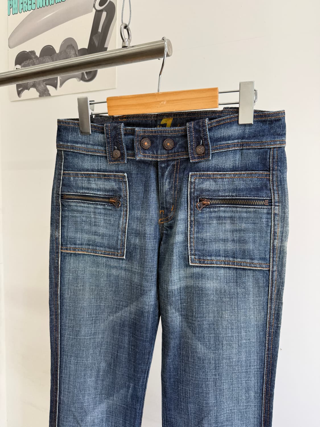 7 FOR ALL MAN KIND (Made in USA) 부츠컷데님 상품이미지2