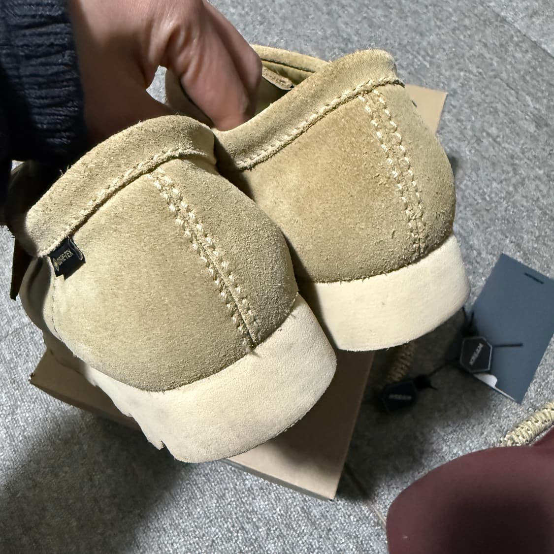 클락스 왈라비 고어텍스 메이플 275 uk8.5 상품이미지4