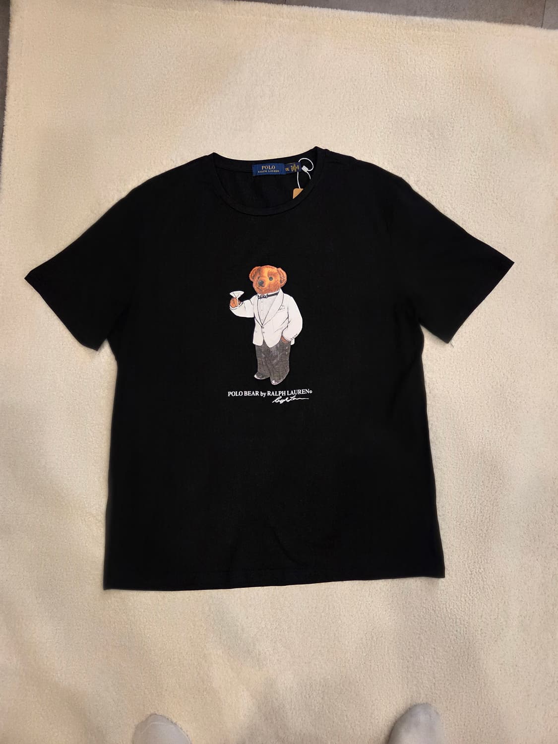 (상태 최상) 폴로 랄프 로렌 XXL 턱시도 베어 반팔 상품이미지1