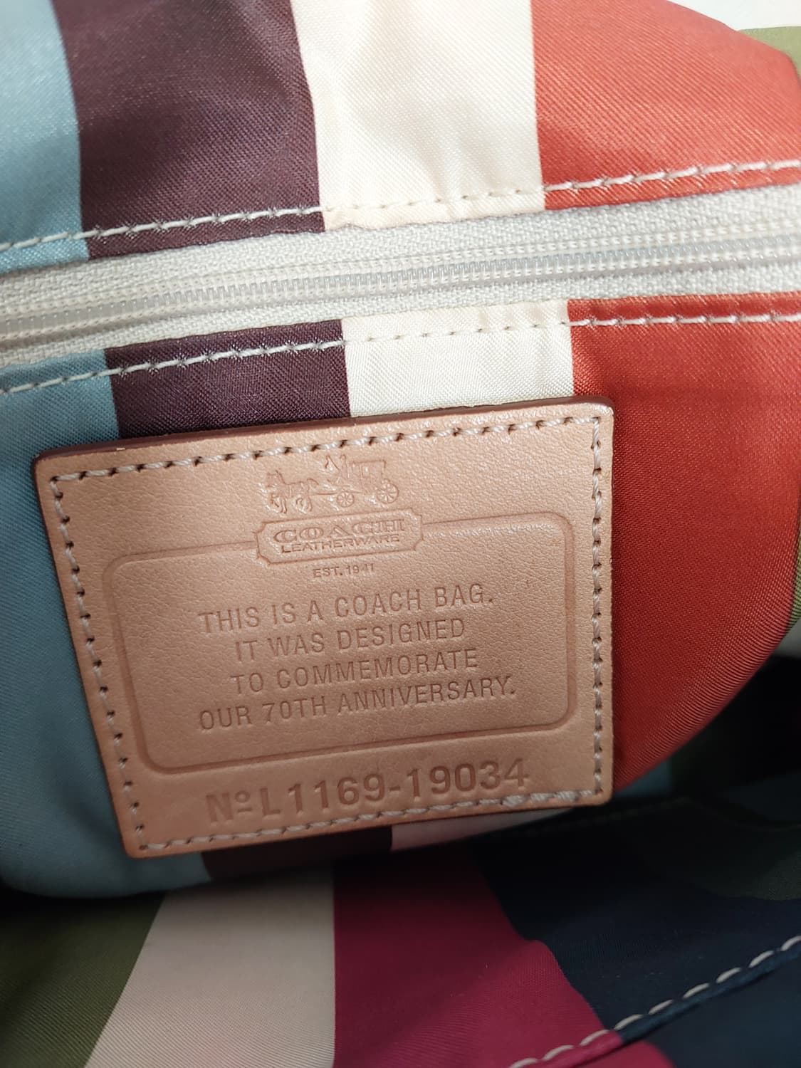 코치 COACH 70주년 에디션 한정판 가방 상품이미지8