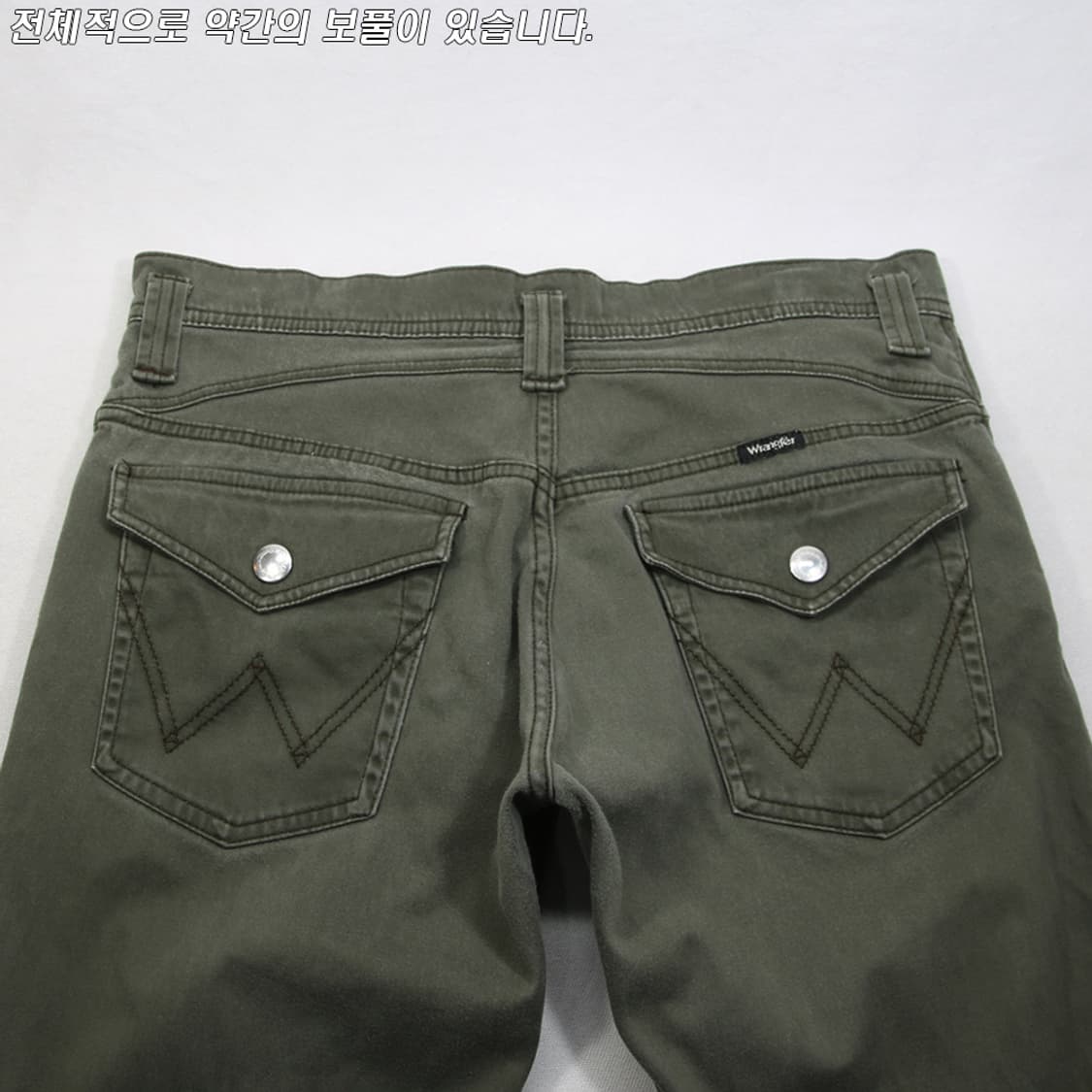 (착용컷) Wrangler 웨스턴 부츠컷 팬츠 (남성용 34) 상품이미지8