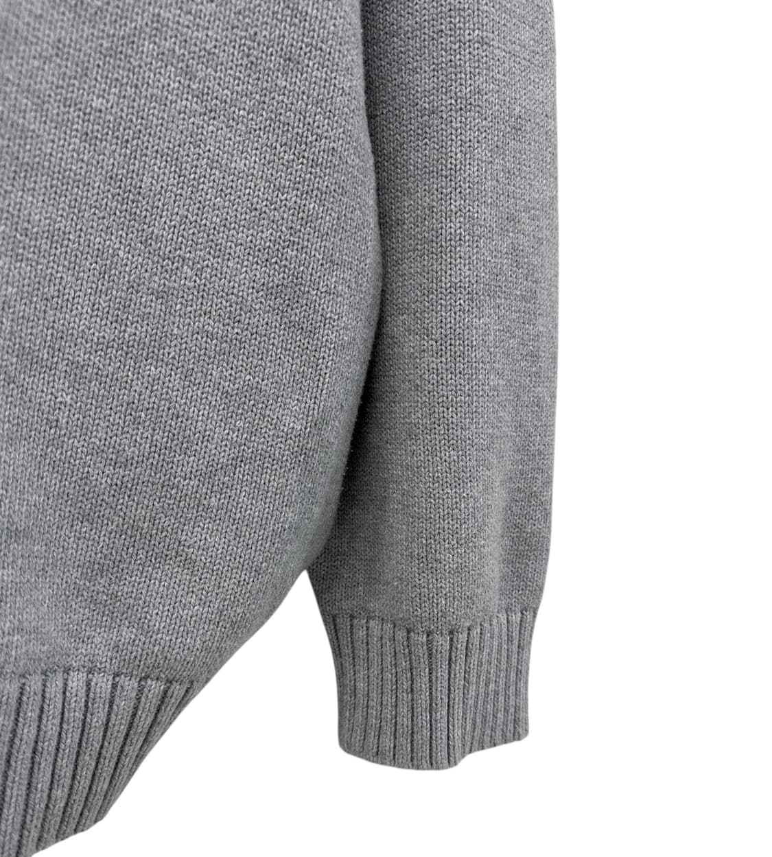 엘엘빈 반집업 니트 그레이 (XL~2XL) 상품이미지7