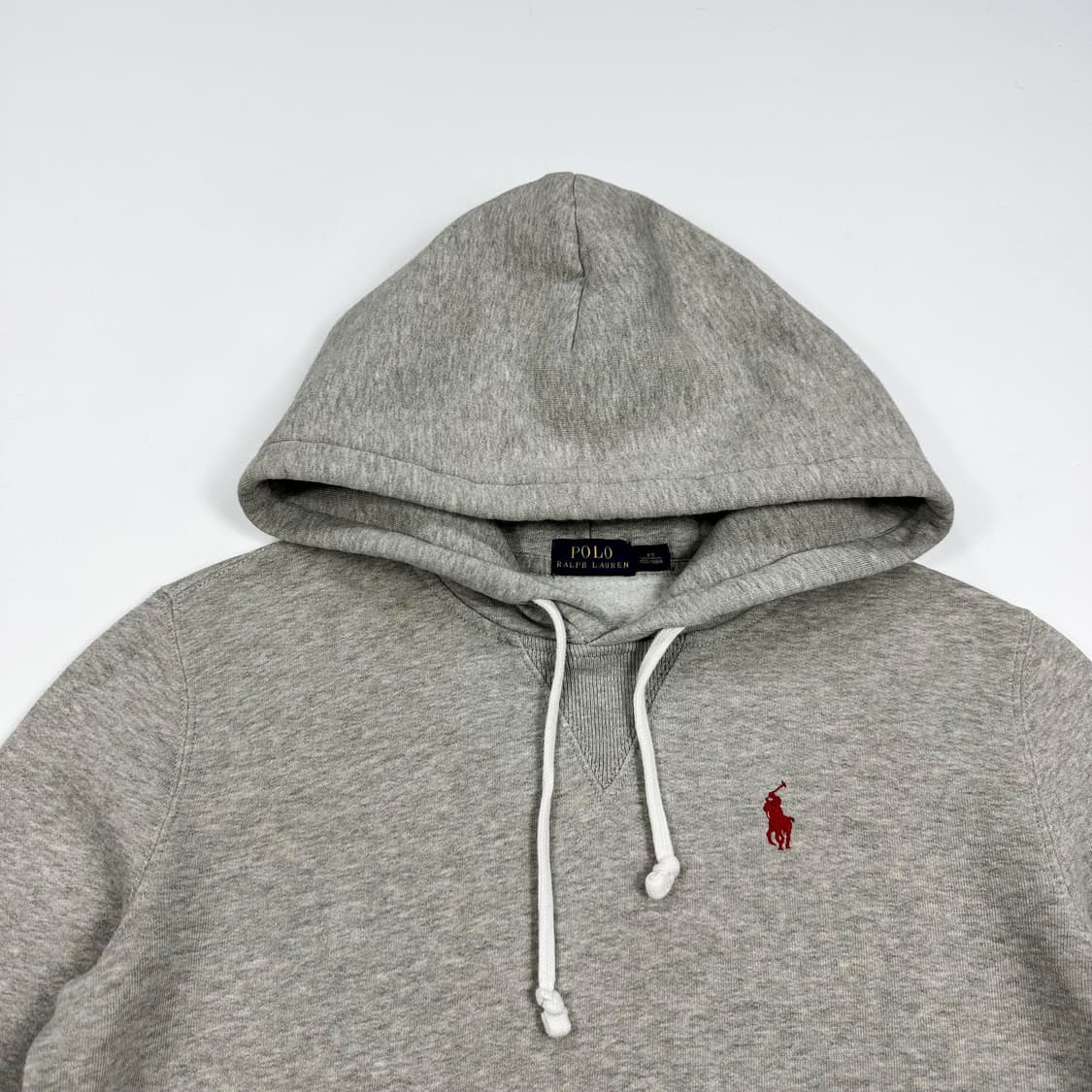 폴로 랄프로렌 여성 헤비코튼 후드티 그레이 여성XS 상품이미지2