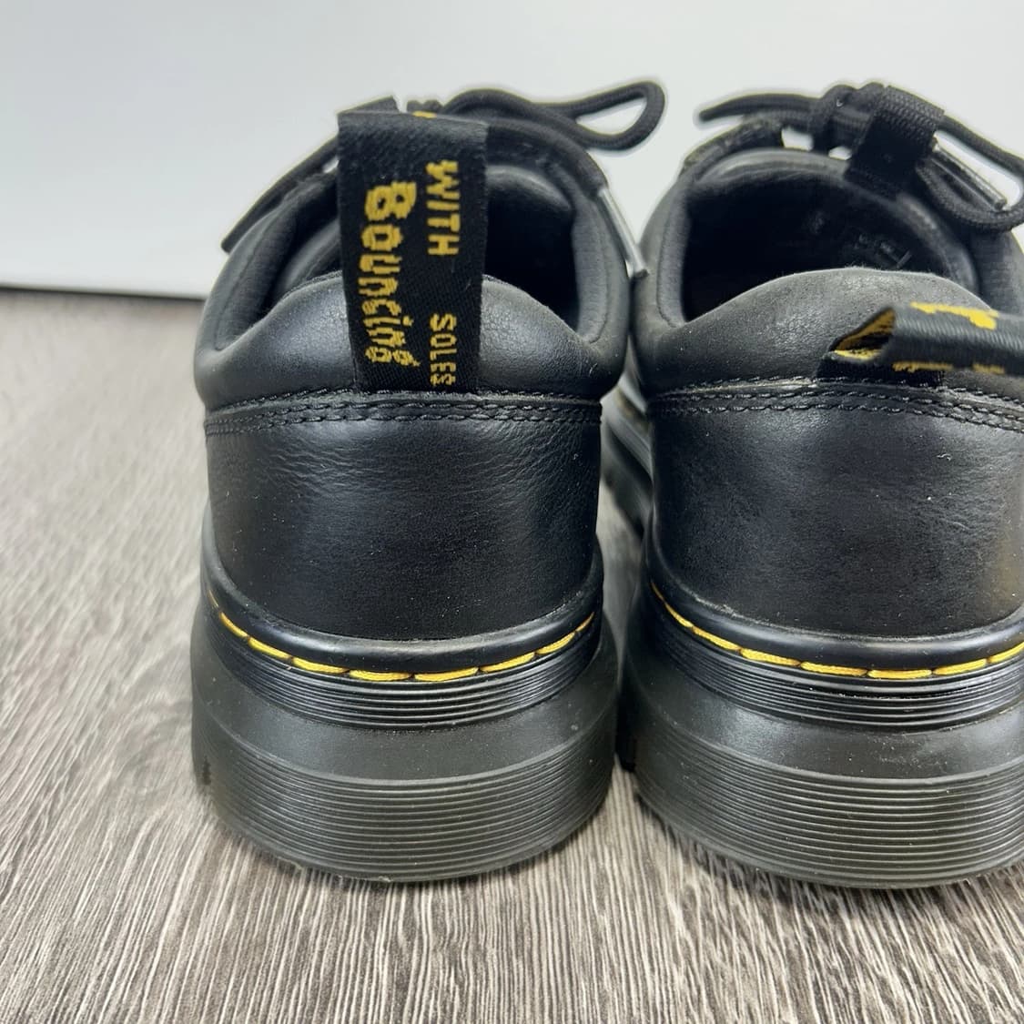 닥터마틴 리더 와이오밍 레더 유틸리티 슈즈 블랙 상품이미지4