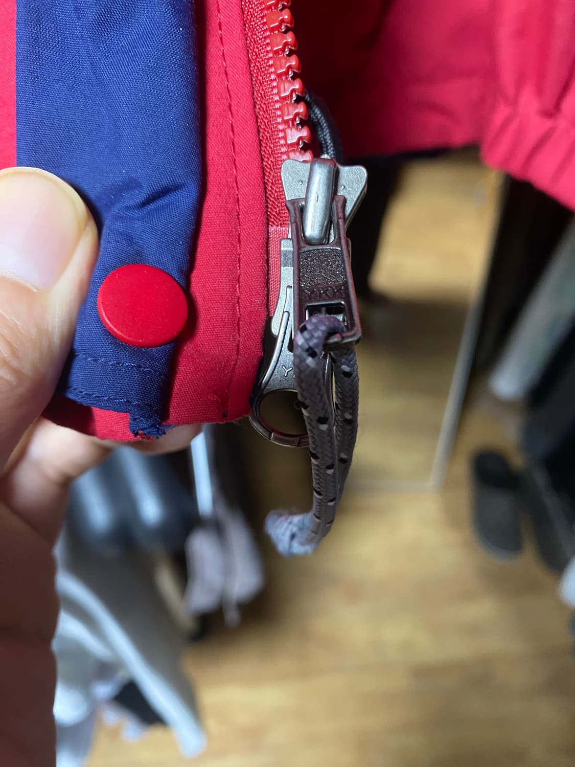 파타고니아 마운틴 파카 자켓 레드 XL 상품이미지4